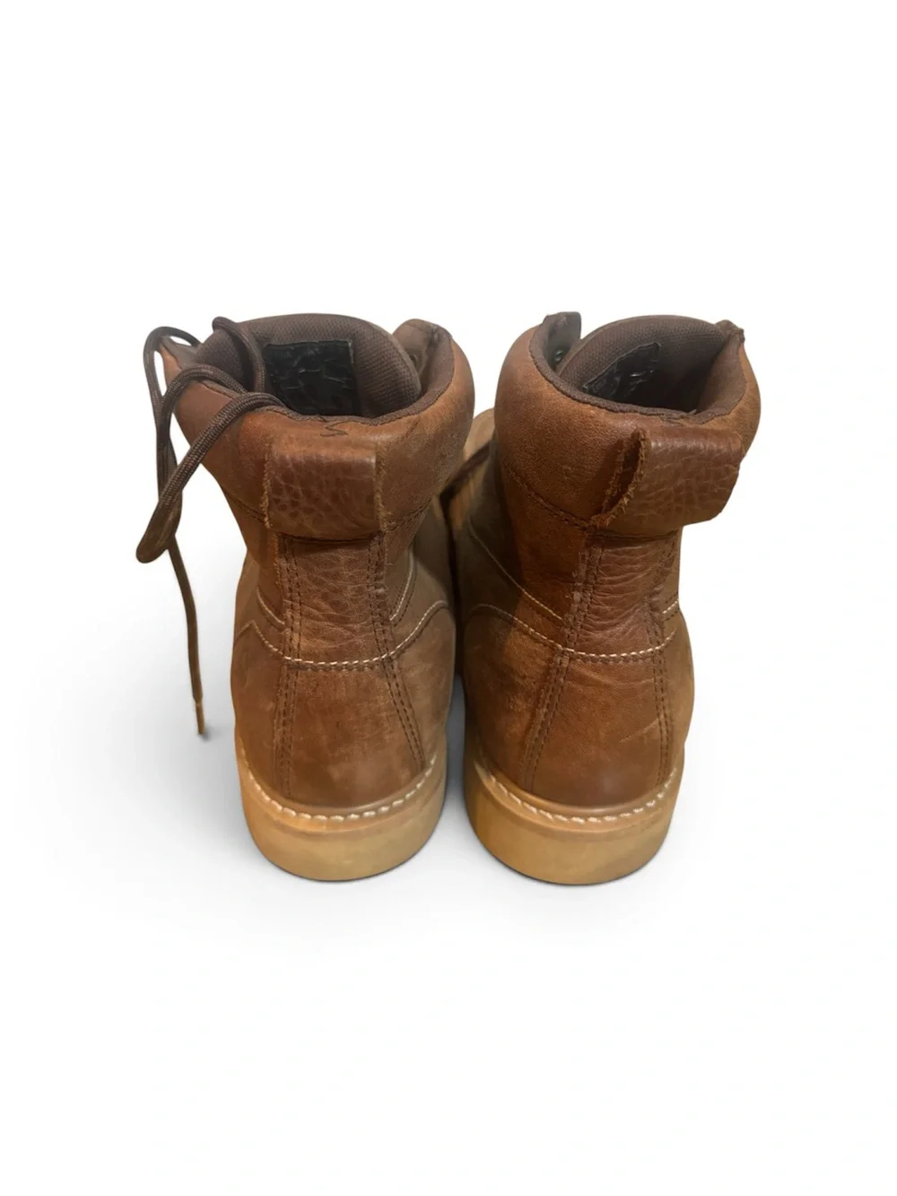 Wolverine Men's Brown Leather Work Boots